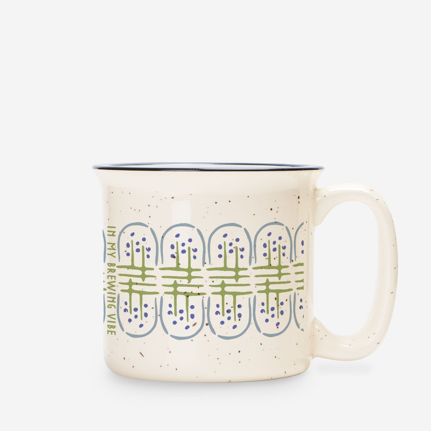ceramic camp, mug | brew vibe ~ first bloom