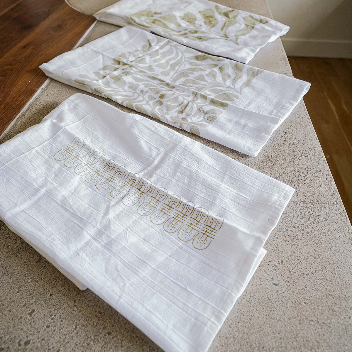 flour sack tea towel | kitchen vibe ~ spring light
