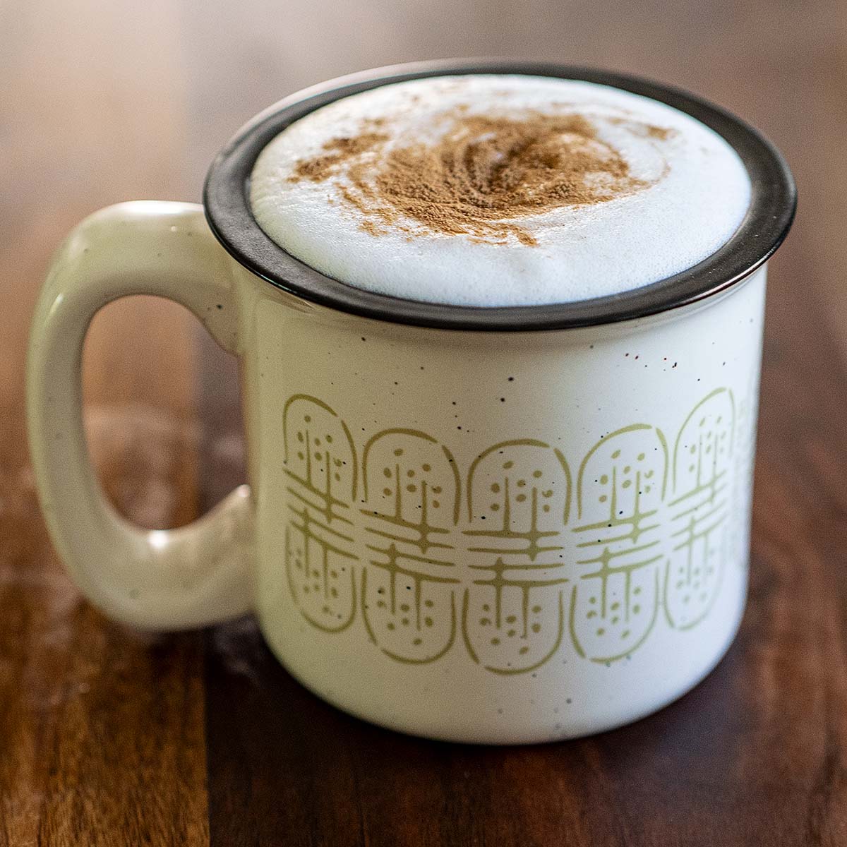 ceramic camp, mug | brew vibe ~ first bloom