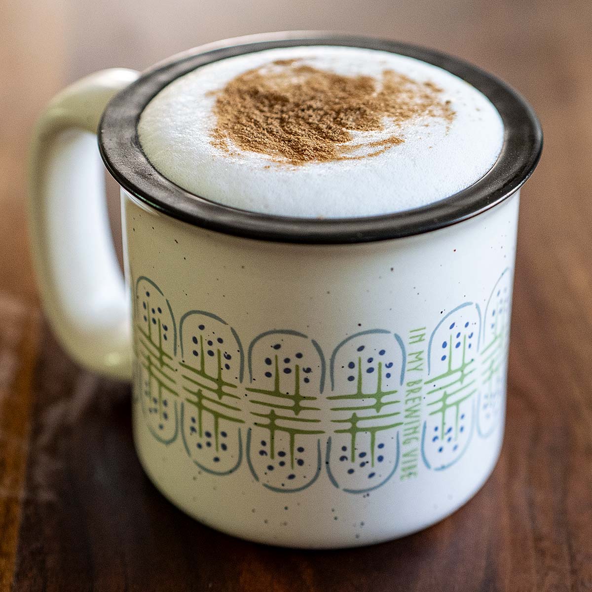 ceramic camp, mug | brew vibe ~ first bloom