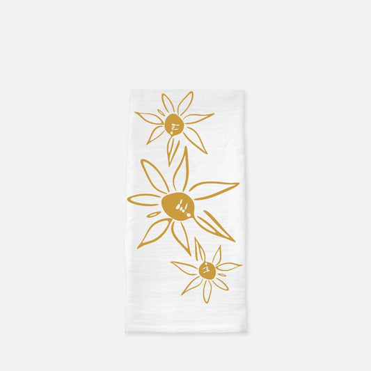 flour sack tea towel | kitchen vibe ~ summer bloom