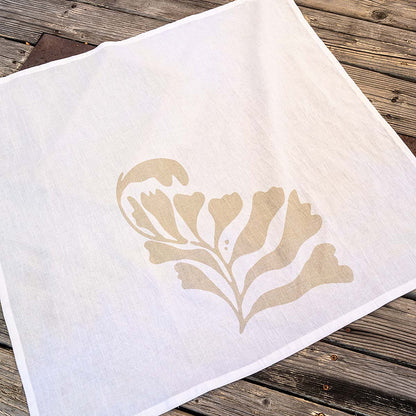 flour sack tea towel |  artemisia